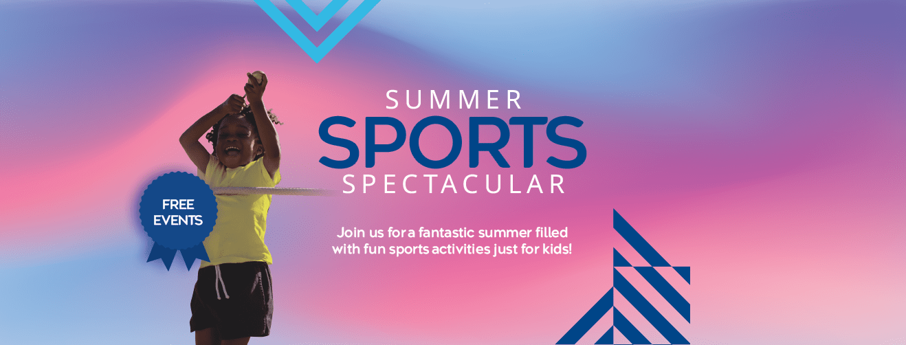 Summer sports banner